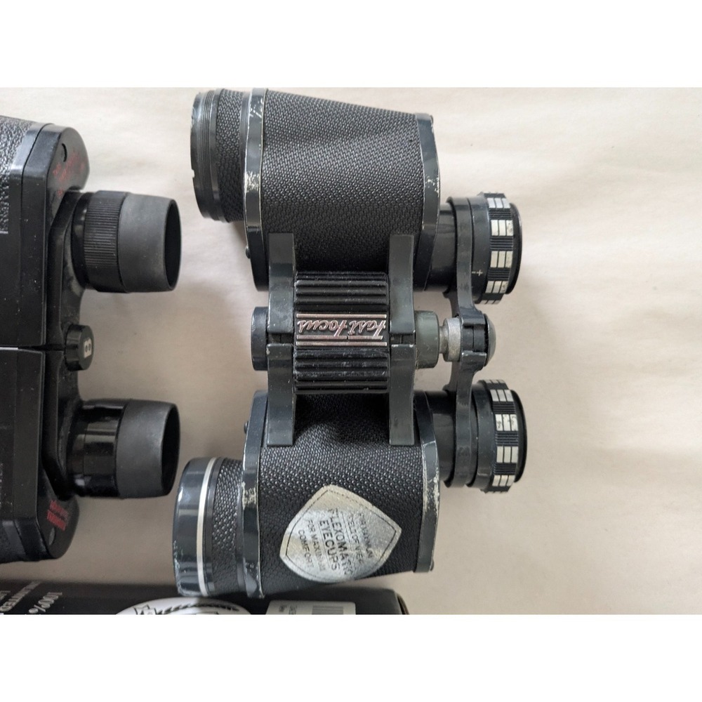 Lot 3 Binoculars Bushnell Insta Focus Jason 7x35 + 12x42 HD Vintage outdoors - Picture 6 of 7